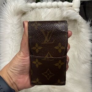 Louis Vuitton Brown Monogram Case